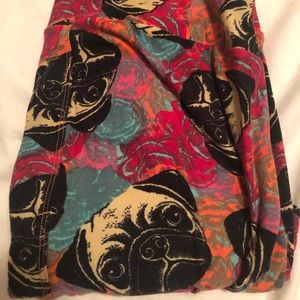 LuLaRoe Pug Tall and Curvy Leggings